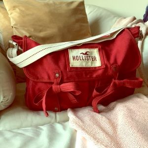 Red Hollister Tote